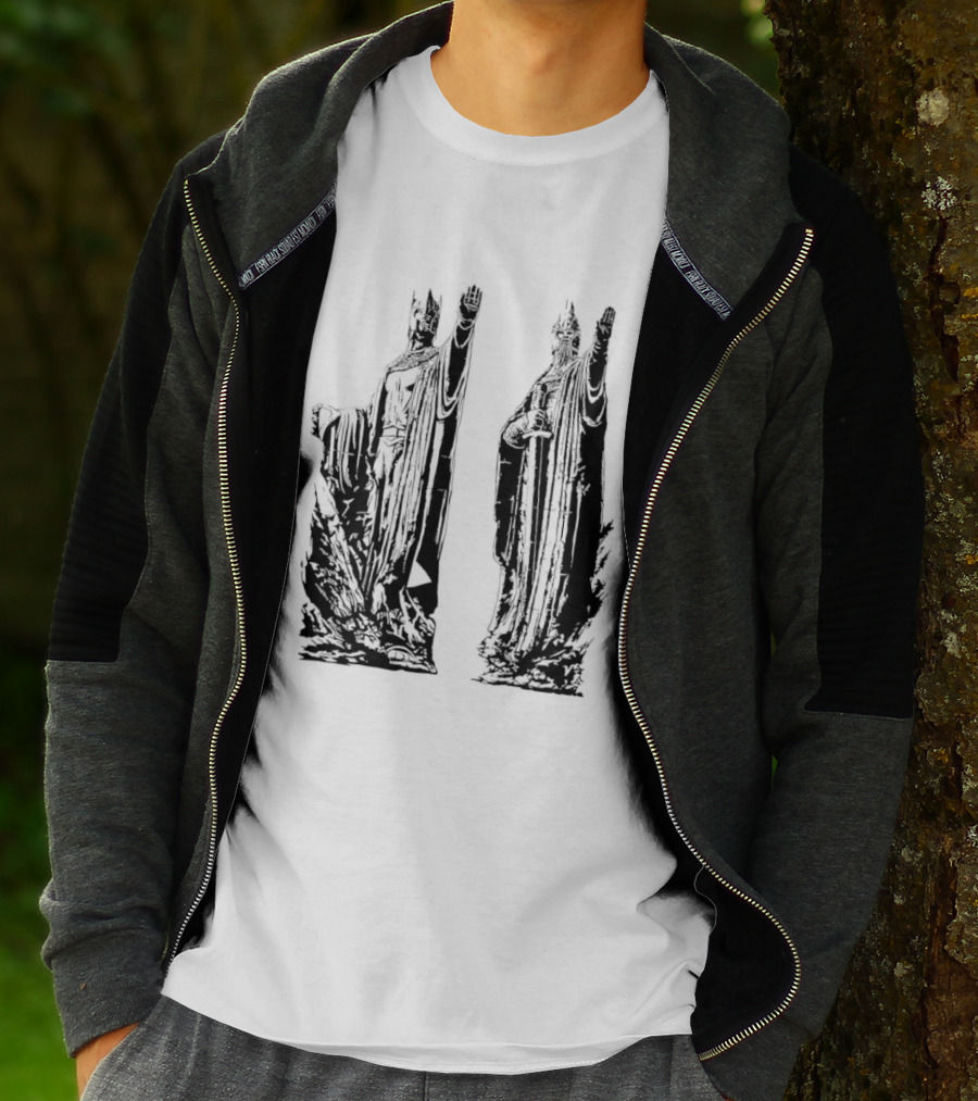 Argonath The Lord Of The Rings JRR Tolkien Iconic Monument Guardians T-Shirt