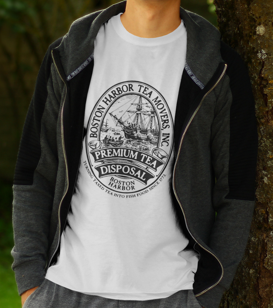 Boston Harbor Tea Movers Premium Tea Disposal Since 1773 T-Shirt