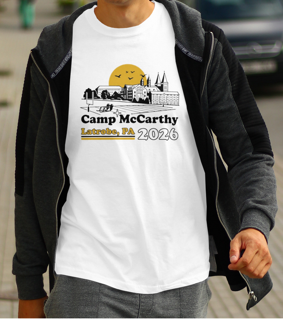 Camp McCarthy Latrobe PA 2026 Sunset T-Shirt