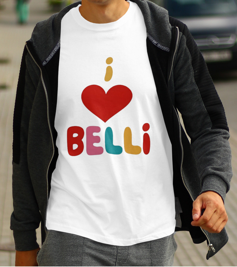 I Love Heart Belli T-Shirt