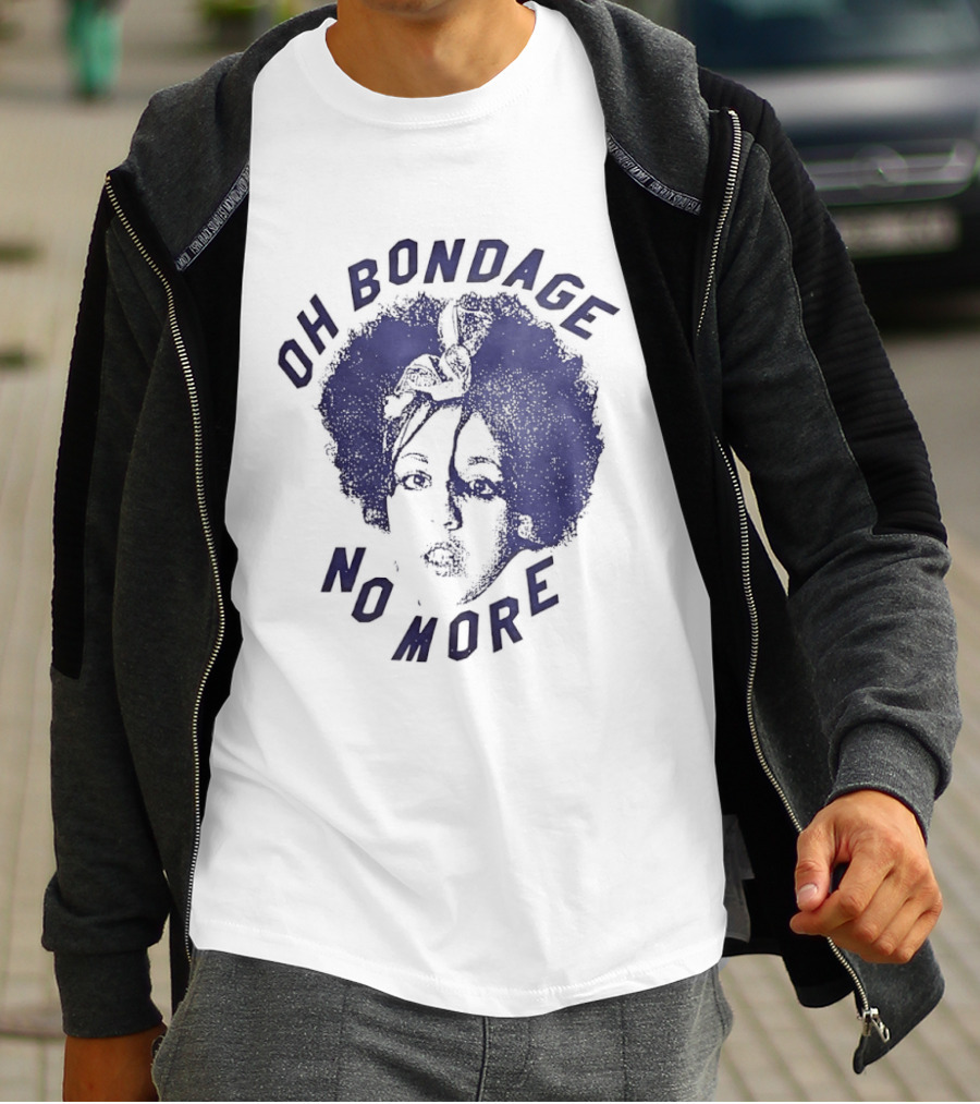 Oh Bondage No More X Ray Spex Poly Styrene Iconic Punk Image T-Shirt
