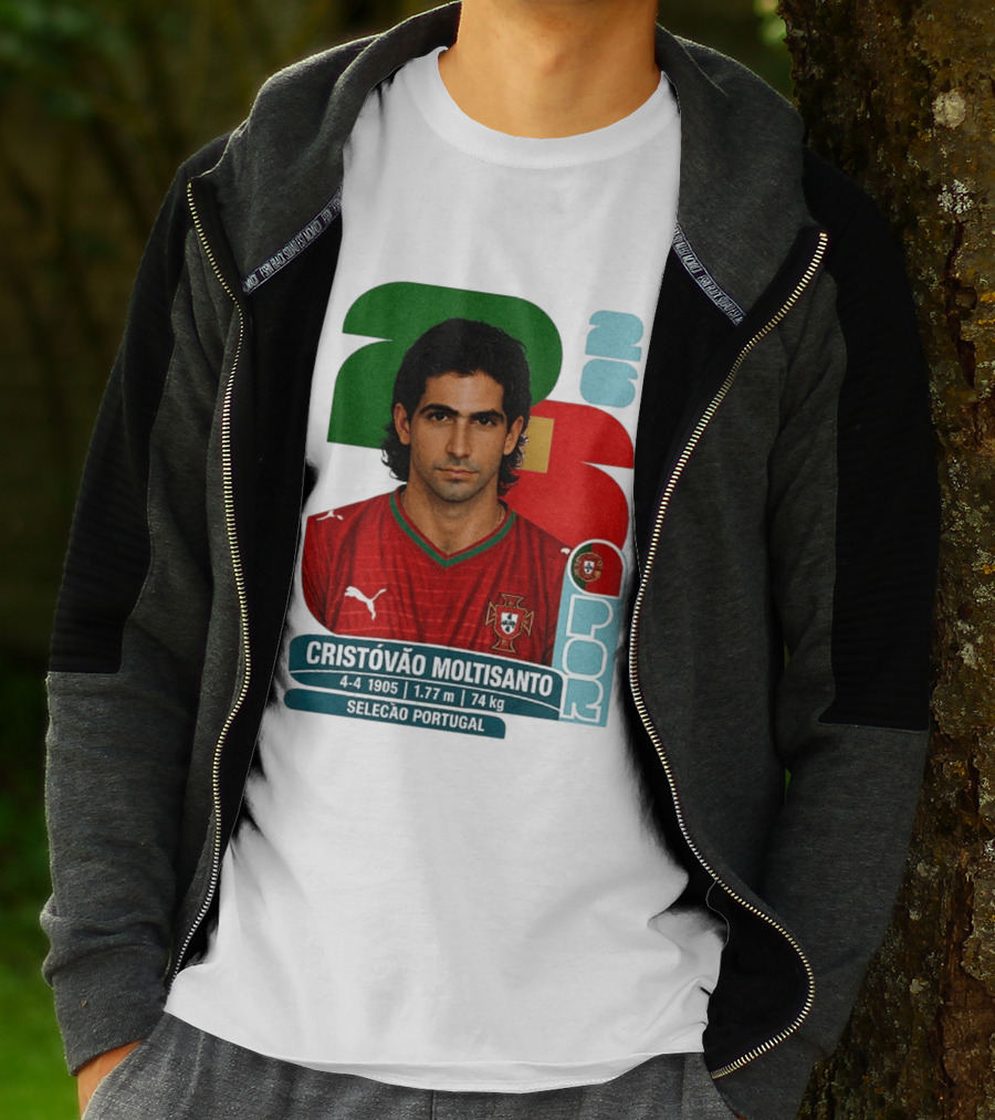 Cristóvão Moltisanto Seleção Portugal 2026 Soccer Card T-Shirt