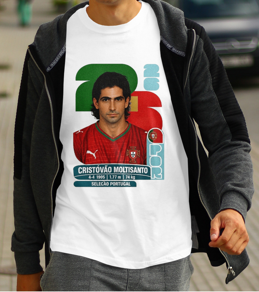 Cristóvão Moltisanto Seleção Portugal 2026 Soccer Card T-Shirt