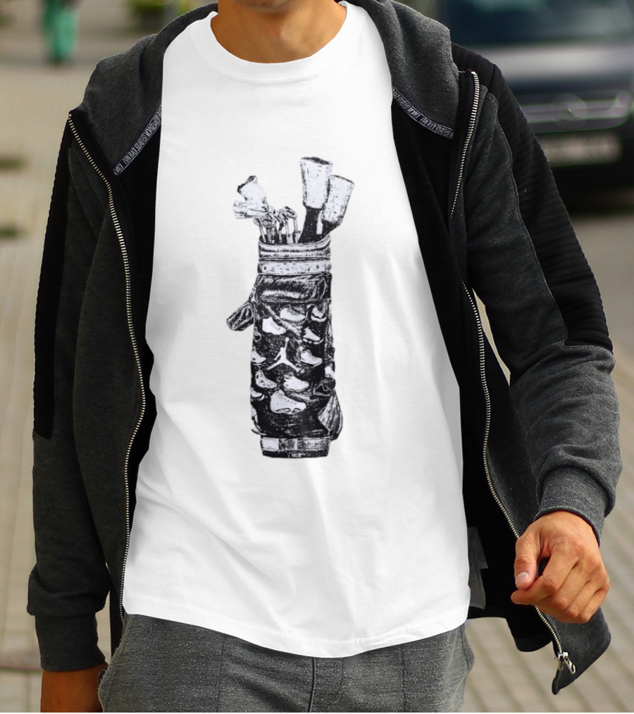Jordan Brand Golf Bag Iconic Sneaker Wings Collection T-Shirt