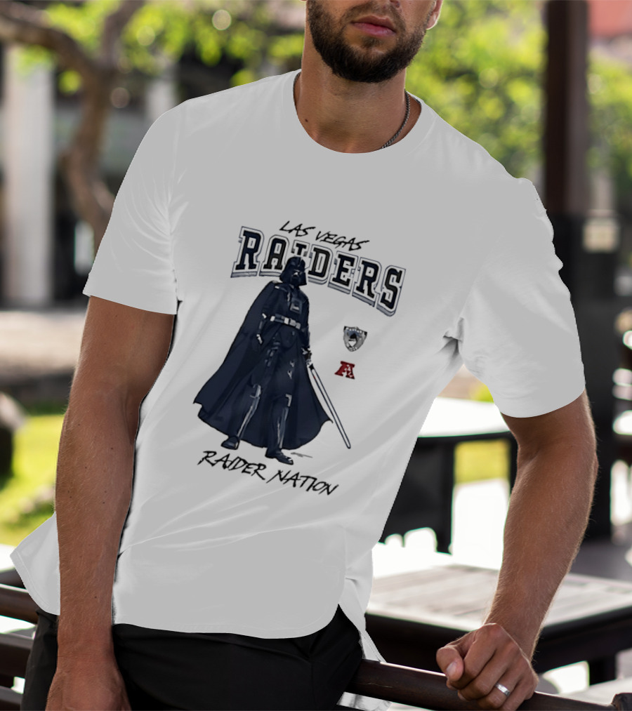 Las Vegas Raiders Raider Nation Darth Vader NFL T-Shirt