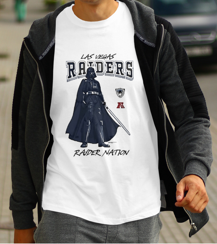 Las Vegas Raiders Raider Nation Darth Vader NFL T-Shirt