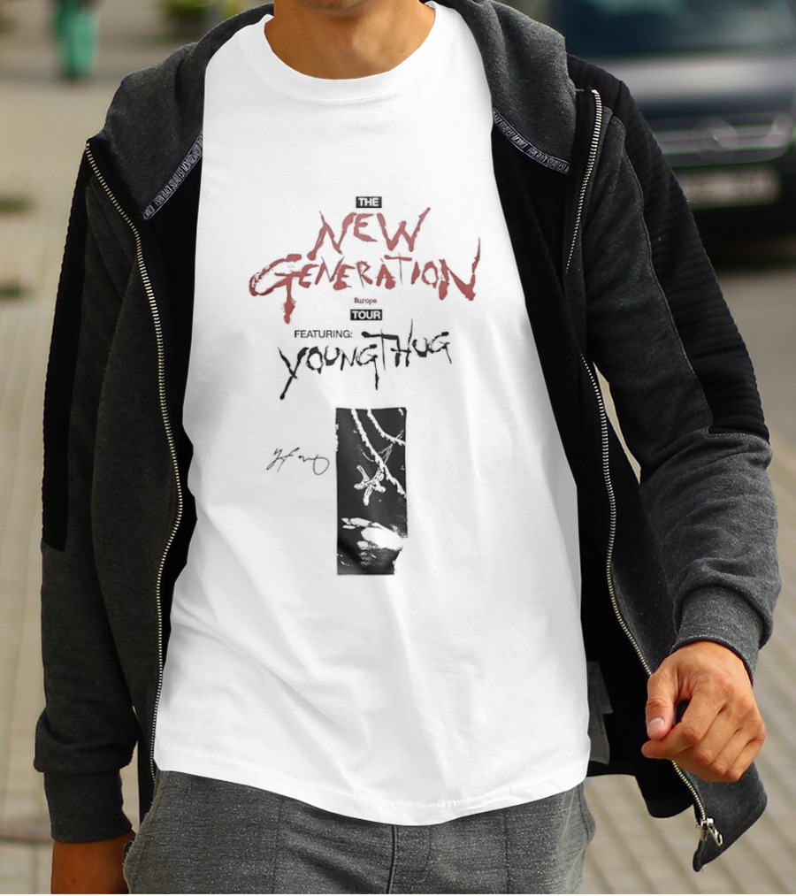 New Generation European Tour Featuring Young Thug T-Shirt