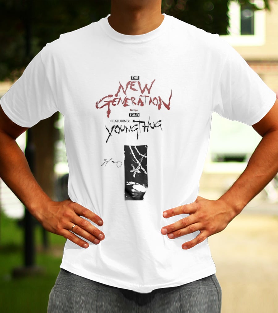 New Generation European Tour Featuring Young Thug T-Shirt