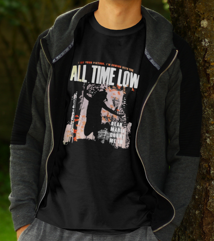 All Time Low I Got Your Picture Dear Maria Count Me In Butterfly Aesthetic T-Shirt