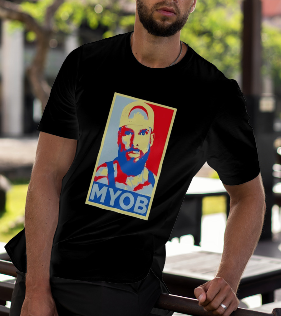 MYOB Bearded Man Hope Style Mind Your Own Business T-Shirt