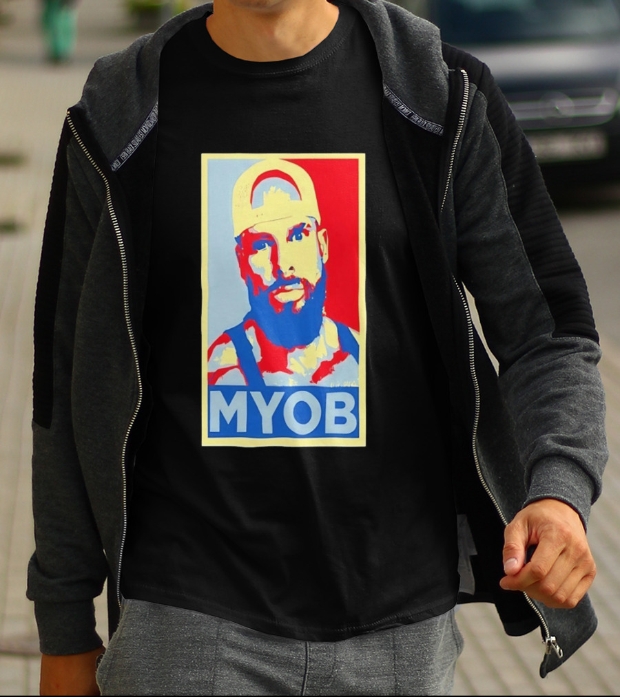 MYOB Bearded Man Hope Style Mind Your Own Business T-Shirt