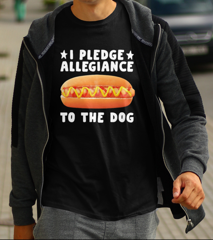 I Pledge Allegiance To The Hot Dog T-Shirt