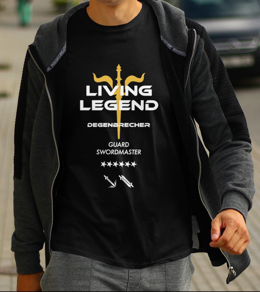Degenbrecher Living Legend Guard Swordmaster Five Star Rating T-Shirt