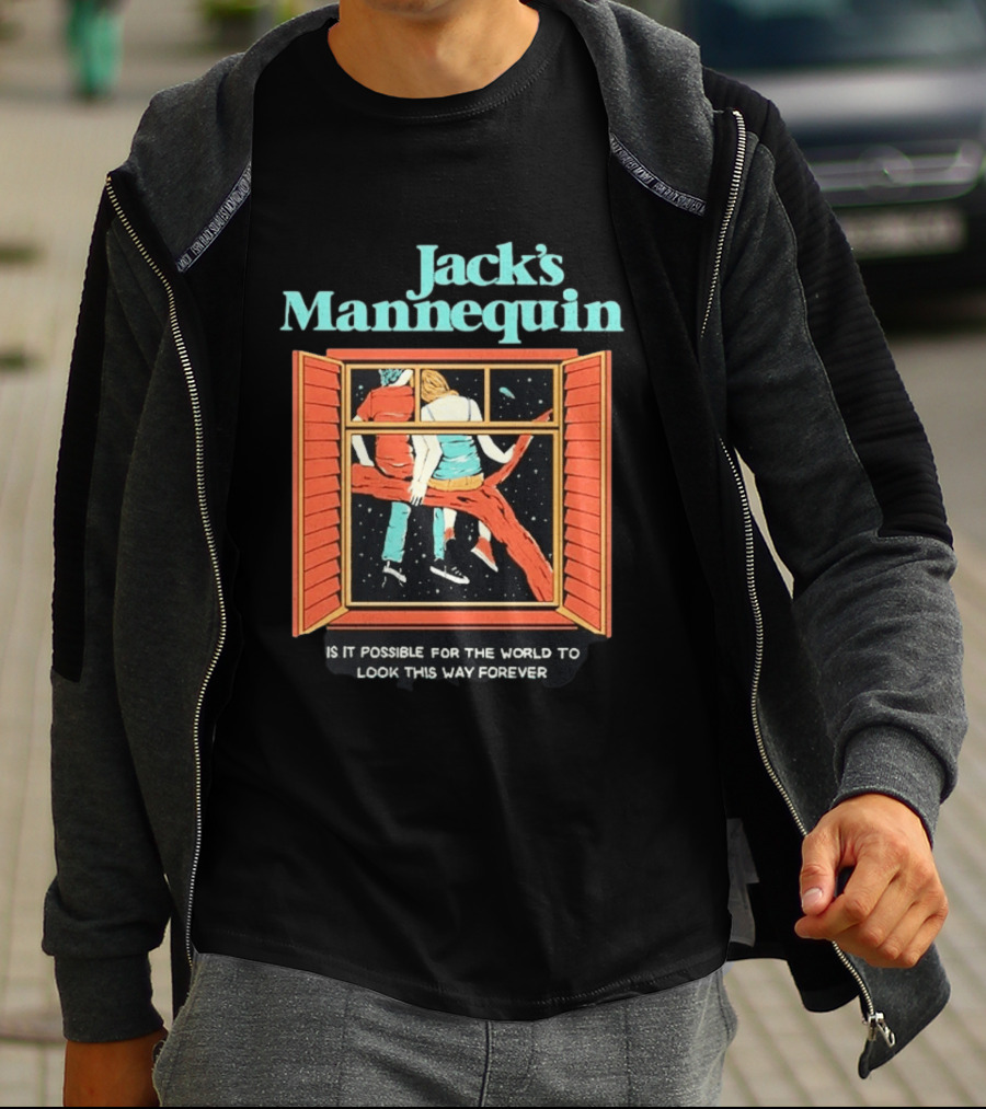 Jack's Mannequin Is It Possible For The World To Look This Way Forever Window Scene T-Shirt