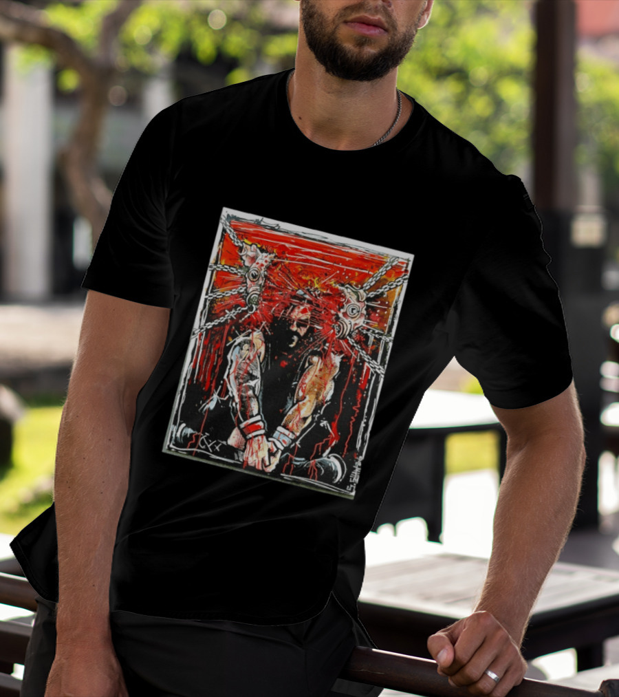Joseph Sawyer Rebirth Sam Shaw Chains And Metal Transformation T-Shirt