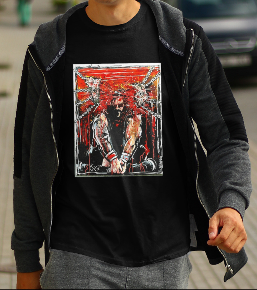 Joseph Sawyer Rebirth Sam Shaw Chains And Metal Transformation T-Shirt