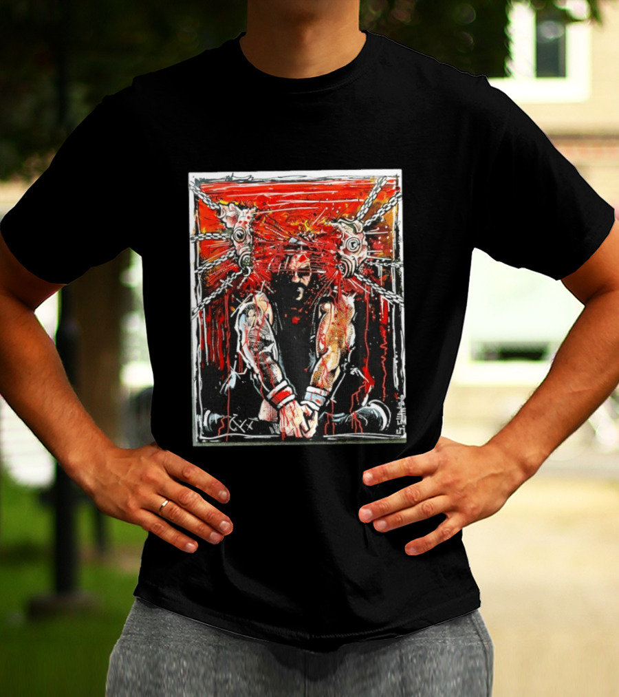 Joseph Sawyer Rebirth Sam Shaw Chains And Metal Transformation T-Shirt