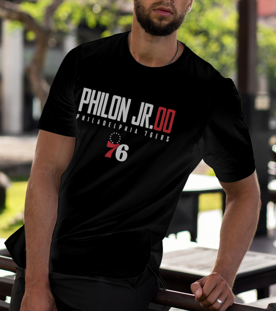 Labaron Philon Jr. 00 Philadelphia 76ers 76 T-Shirt