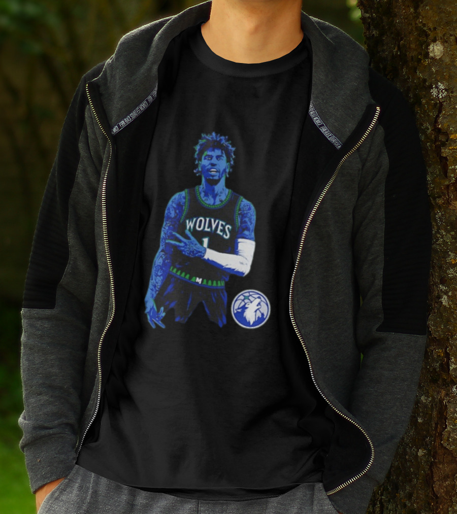 Wolves LaMelo Ball Number 1 Minnesota Timberwolves NBA Basketball T-Shirt