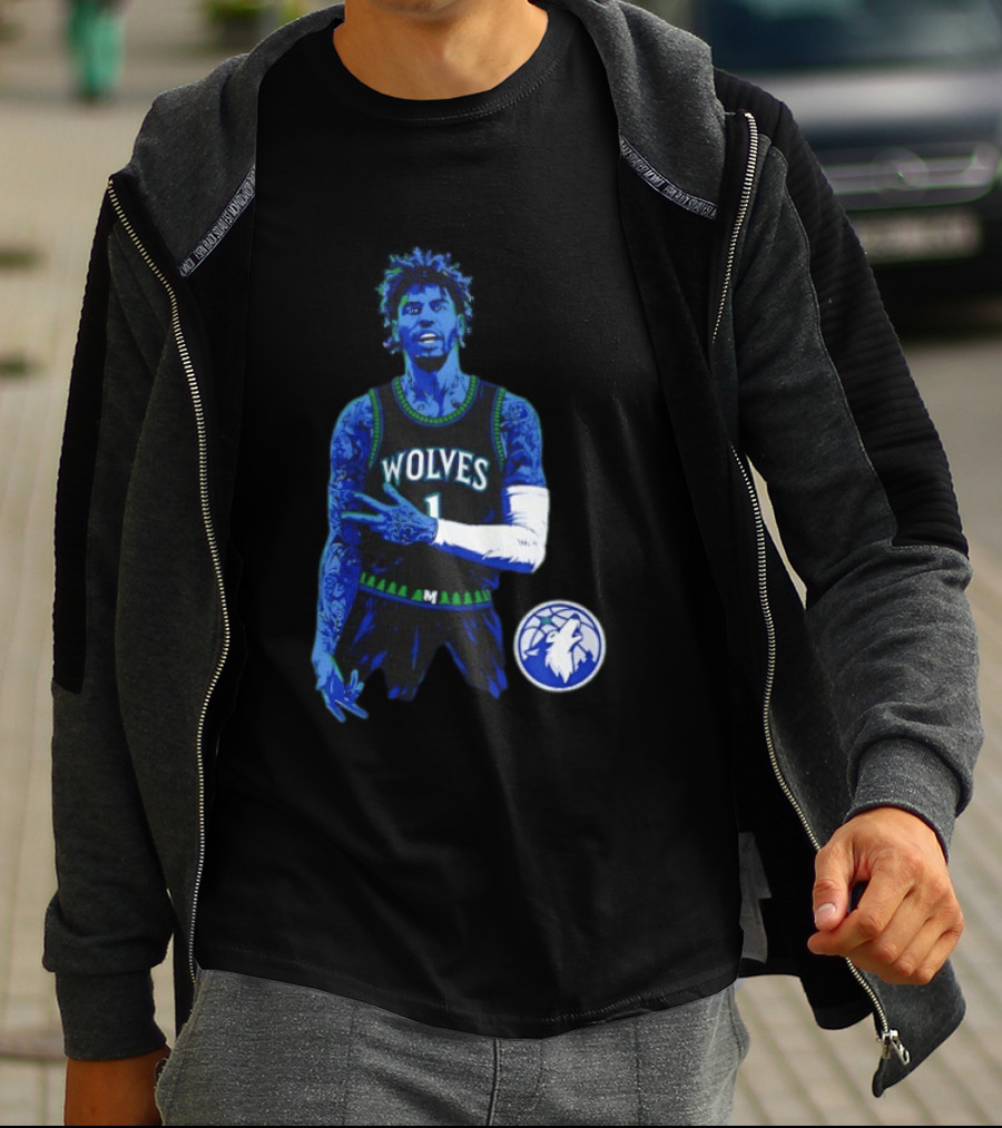 Wolves LaMelo Ball Number 1 Minnesota Timberwolves NBA Basketball T-Shirt