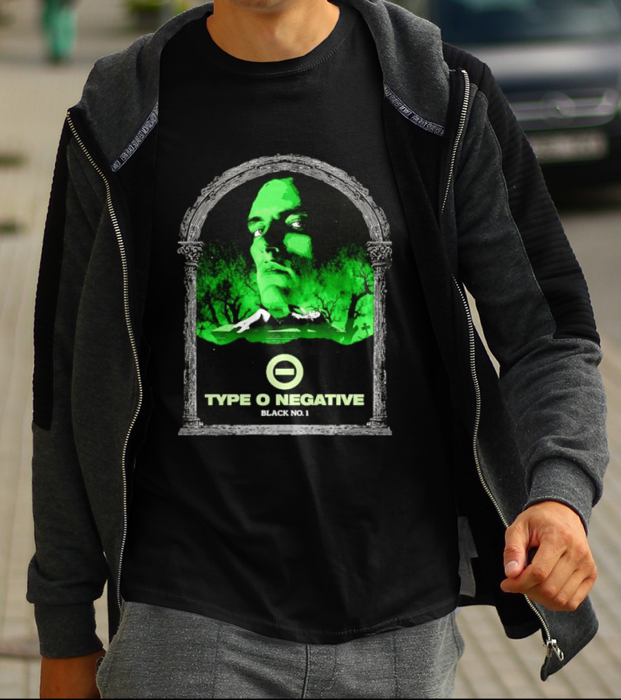 Type O Negative Black No 1 Peter Steele Gothic T-Shirt