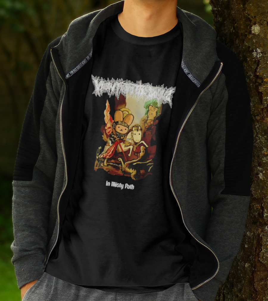 View From The Soul In Misty Path T-Shirt
