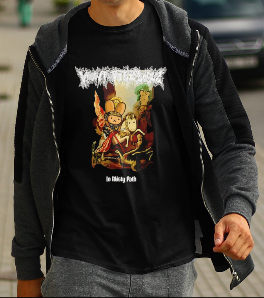 View From The Soul In Misty Path T-Shirt
