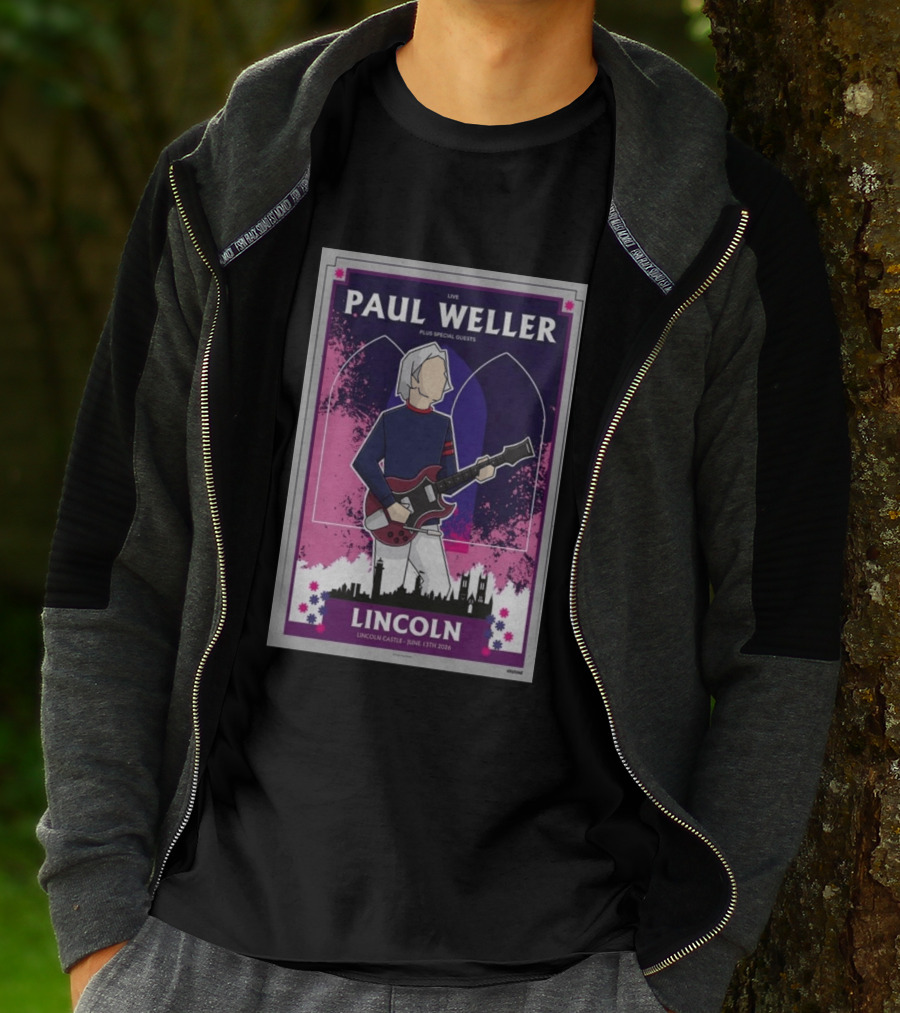 LIVE Paul Weller Plus Special Guests Lincoln Castle June 13th 2026 T-Shirt