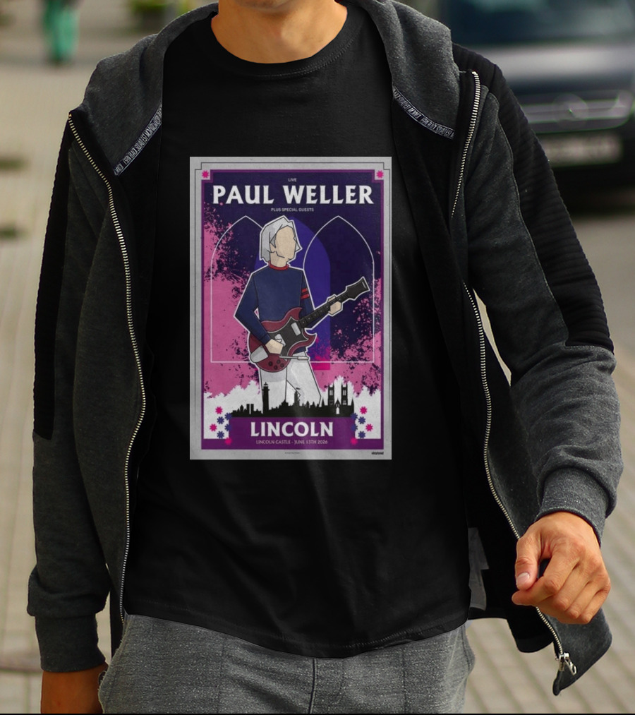 LIVE Paul Weller Plus Special Guests Lincoln Castle June 13th 2026 T-Shirt