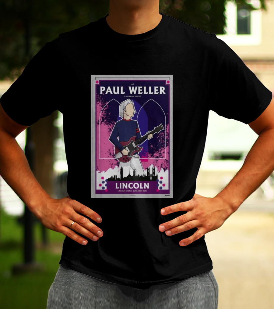 LIVE Paul Weller Plus Special Guests Lincoln Castle June 13th 2026 T-Shirt