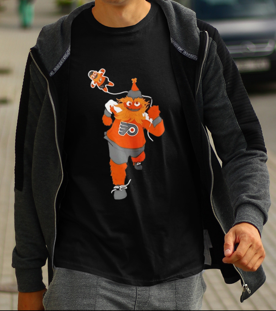 Philadelphia Flyers Gritty Running 5K Fun Run NHL T-Shirt