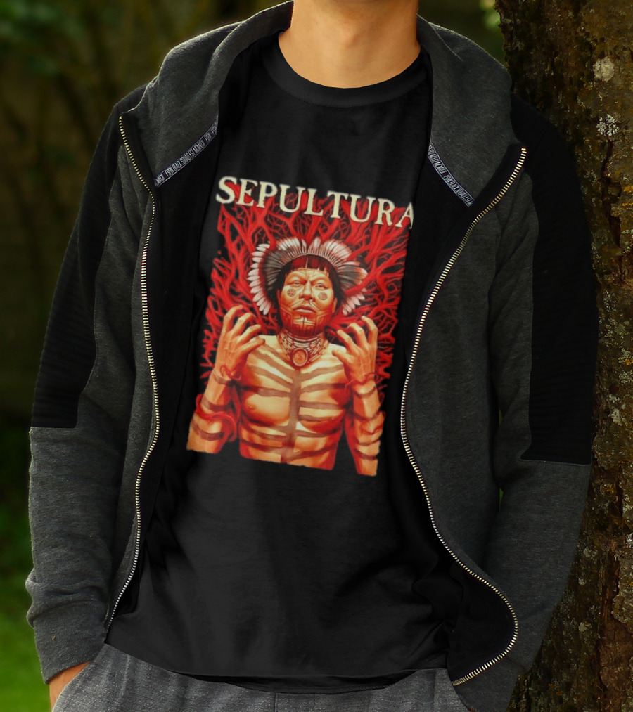 Sepultura Heavy Metal Roots Indigenous T-Shirt