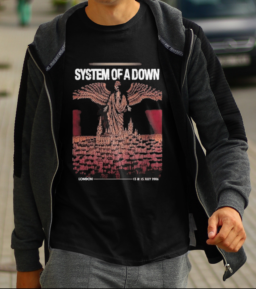 System Of A Down London 3 15 July 2020 T-Shirt