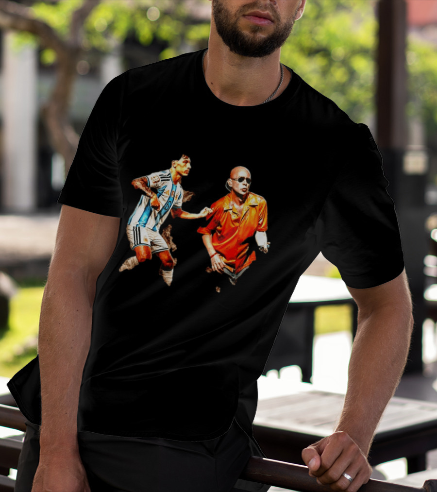 Lisandro Martinez Argentina Jersey Carlos Indio Solari T-Shirt