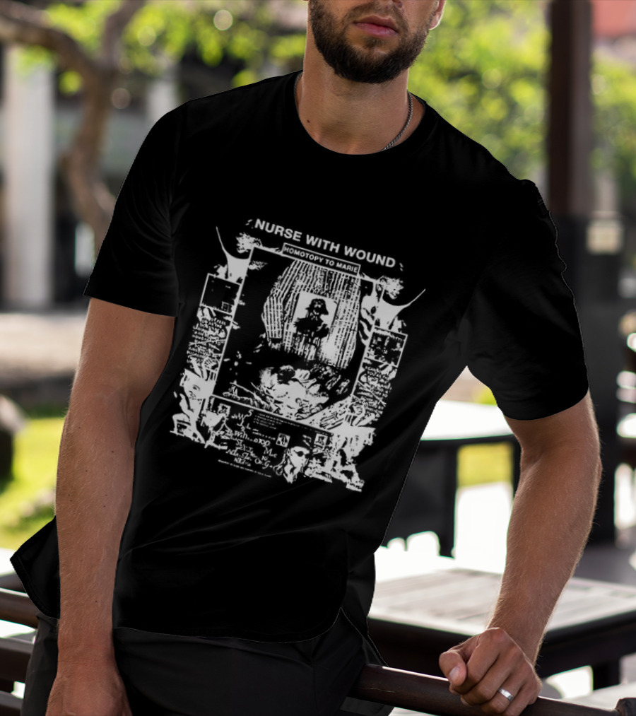Nurse With Wound Homotopy To Marie Was By Franz Kamin Two Sided T-Shirt