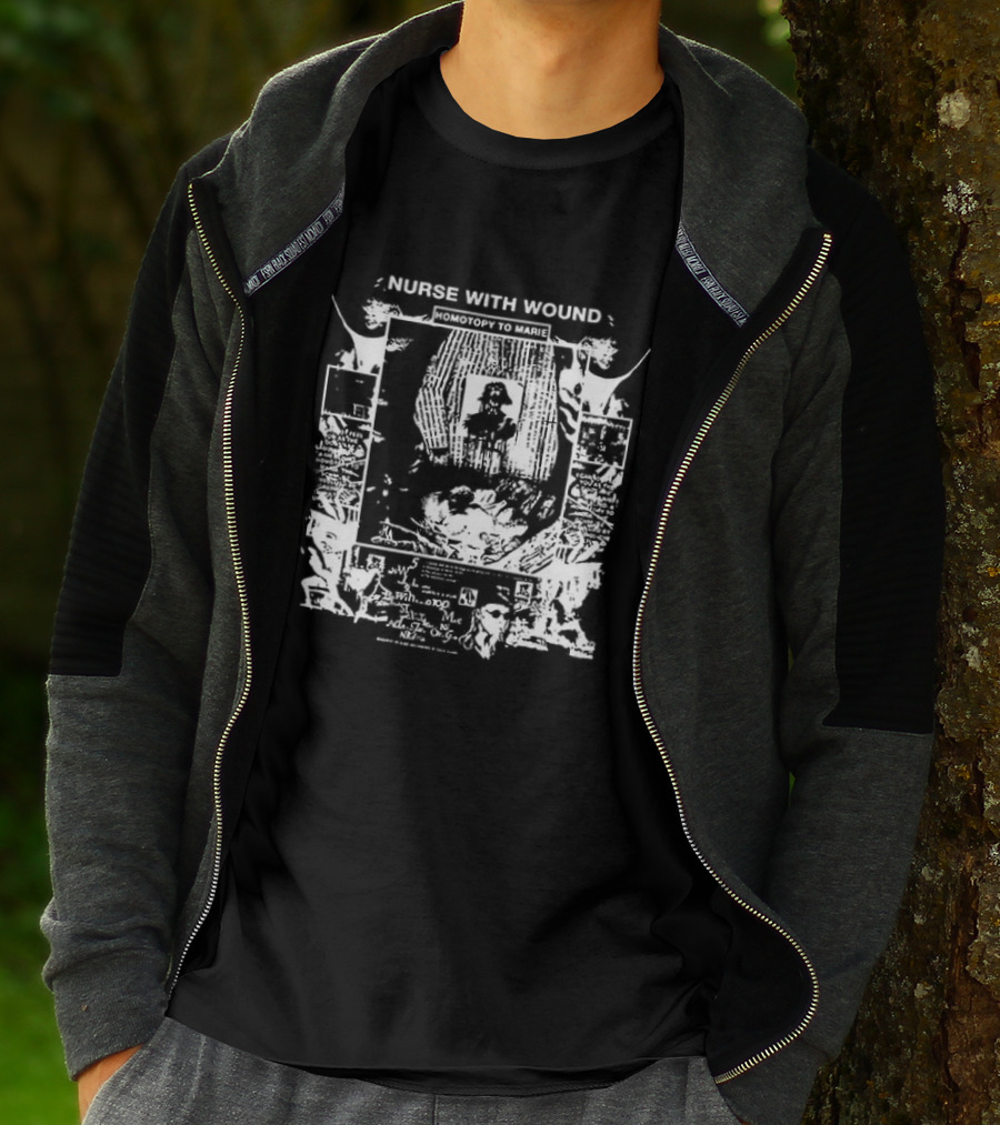Nurse With Wound Homotopy To Marie Was By Franz Kamin Two Sided T-Shirt