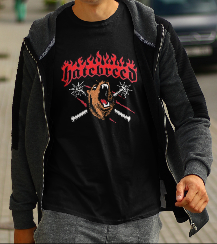 Original Hatebreed Chicago IL The Rumble Festival 2026 Venue At Cobra Lounge Lot On 17 July 2026 Moshers Of The Midway T-Shirt