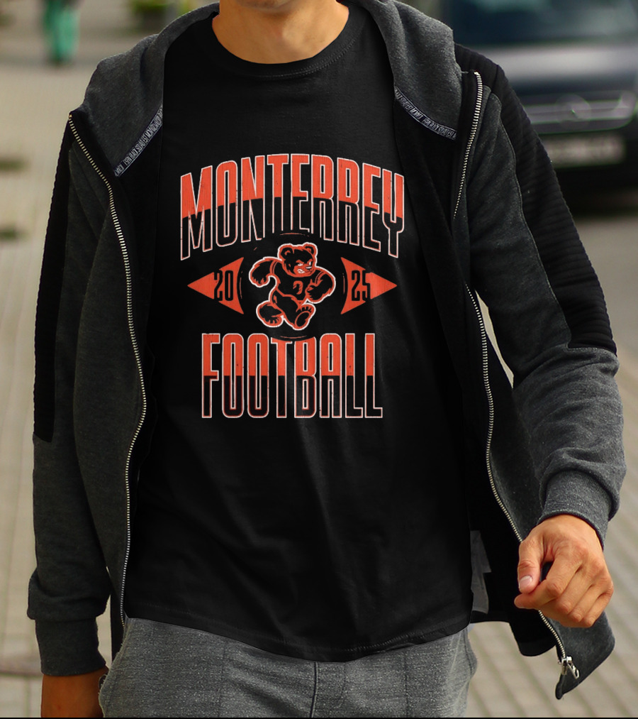 Monterrey Football Osos 2025 Vintage Distressed Bear T-Shirt