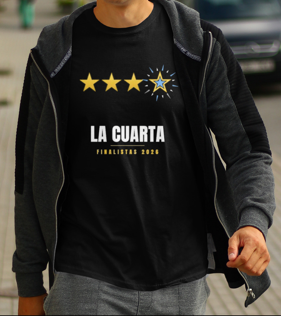 La Cuarta Estrella Argentina Finalistas 2026 T-Shirt