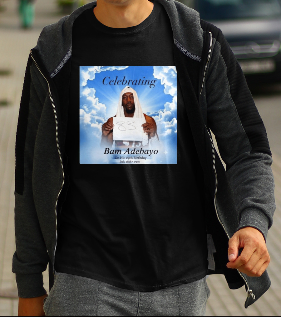 Celebrating Bam Adebayo 83 On His 29th Birthday July 18th 1997 T-Shirt