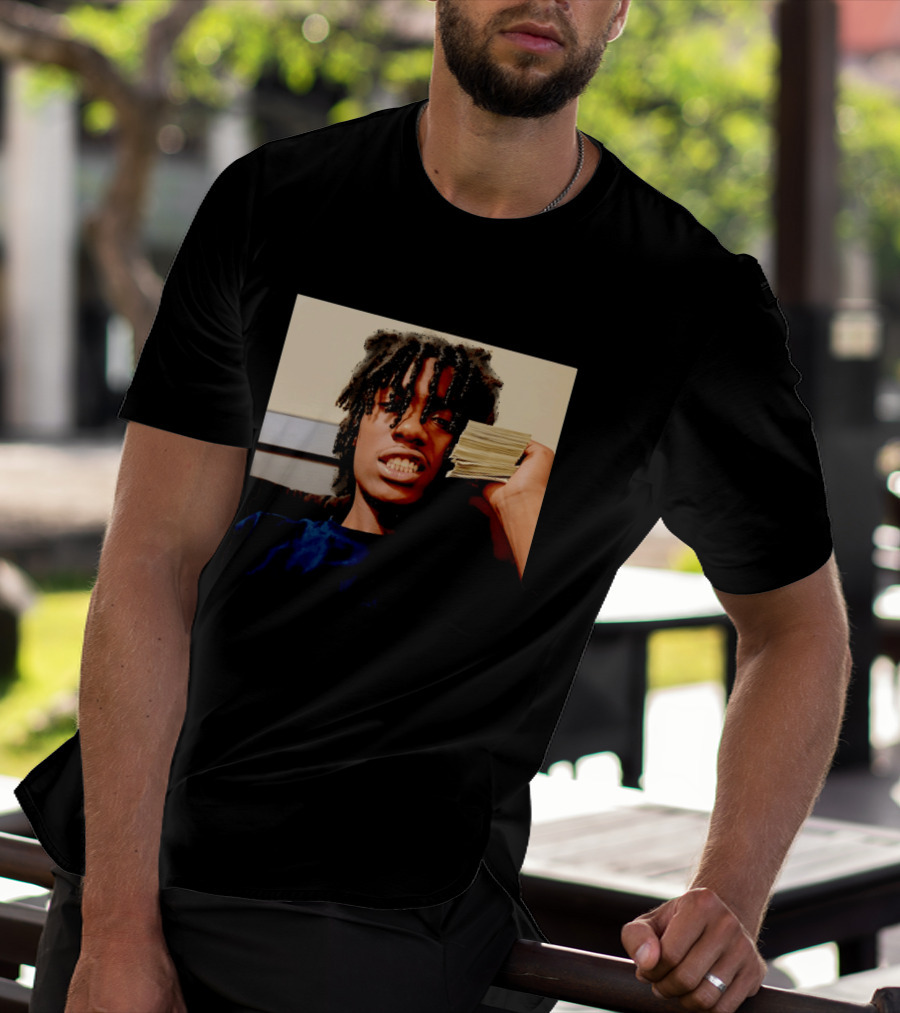 Lil Double 0 Rapper Hip Hop Money Stack Pose T-Shirt