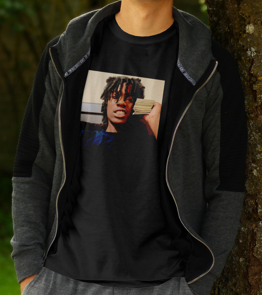 Lil Double 0 Rapper Hip Hop Money Stack Pose T-Shirt