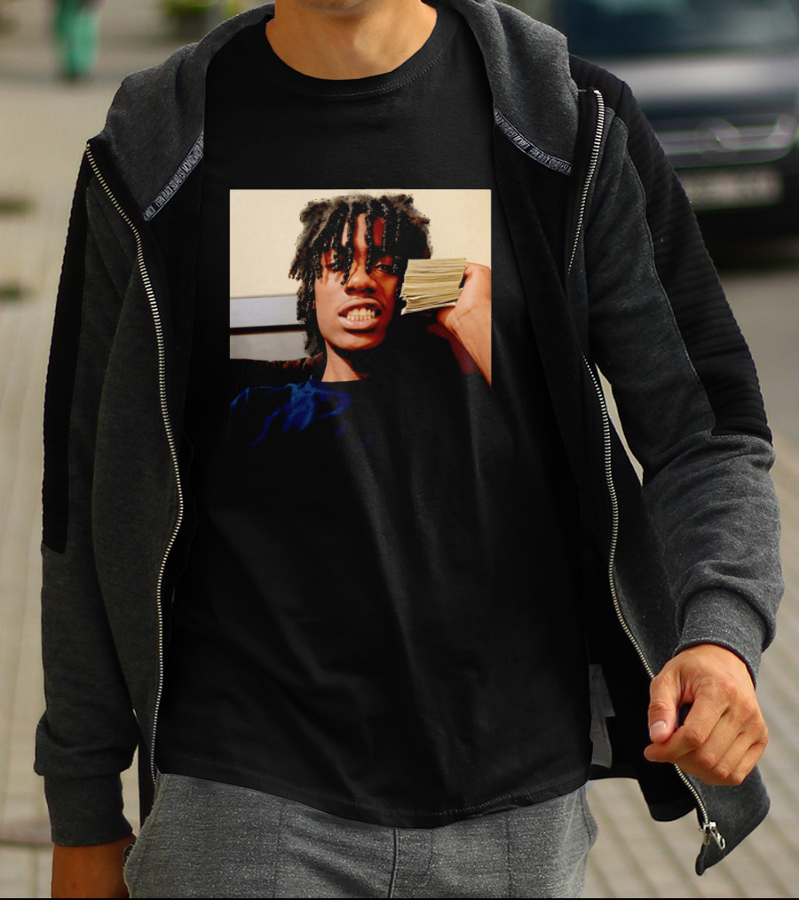 Lil Double 0 Rapper Hip Hop Money Stack Pose T-Shirt