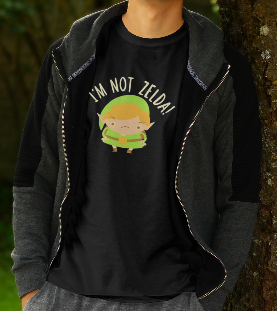 I'm Not Zelda Funny Link T-Shirt