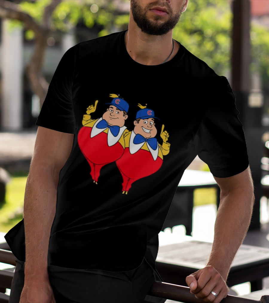 Tweedle Dee And Tweedle Dum C Cap Fanatics T-Shirt