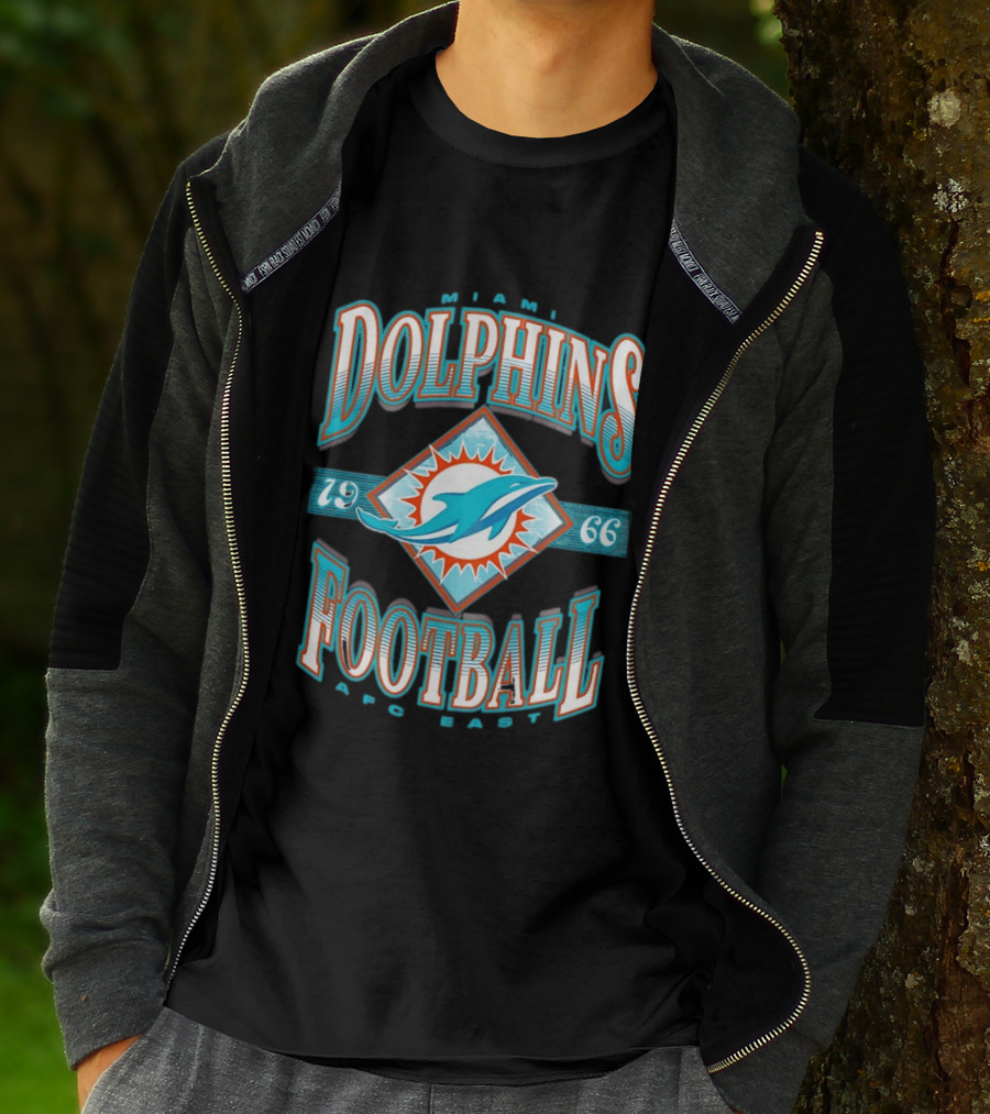 Miami Dolphins 1966 Football Team AFC East T-Shirt