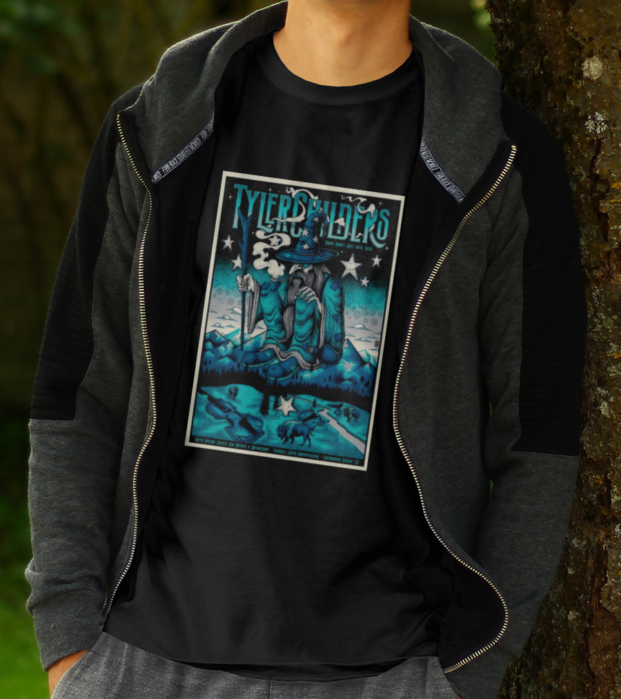 Tyler Childers Snipe Hunt July 18th 2026 Fiddler's Green Amphitheatre Greenwood Village CO T-Shirt