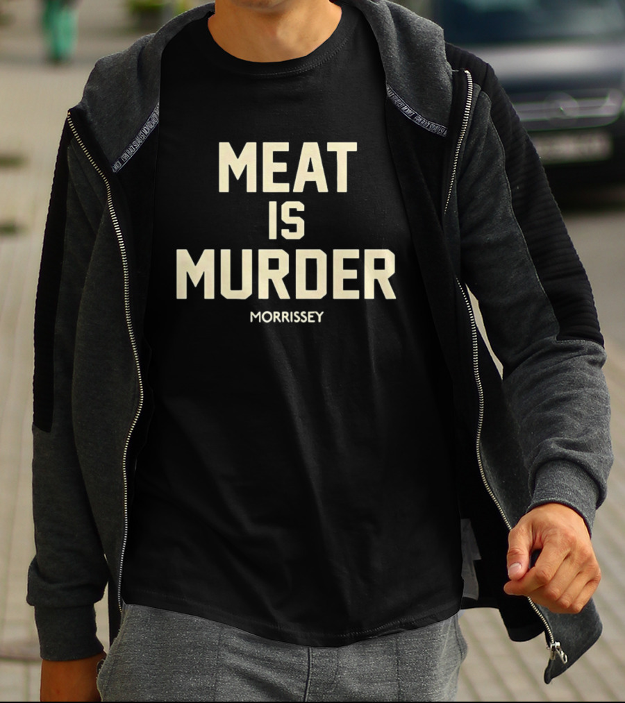 Meat Is Murder Morrissey The Smiths Alternative Rock T-Shirt