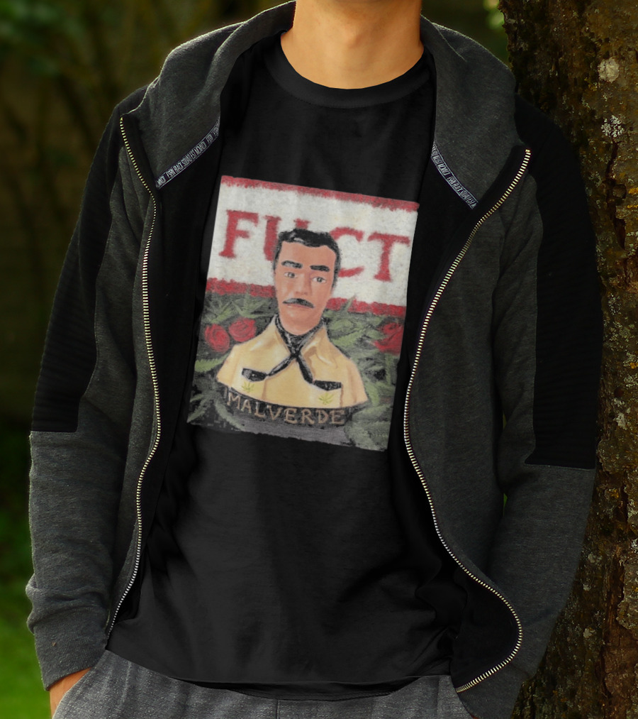 Fuct Malverde Red Roses T-Shirt
