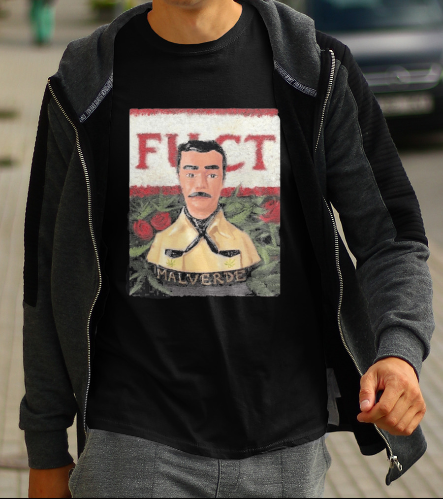 Fuct Malverde Red Roses T-Shirt